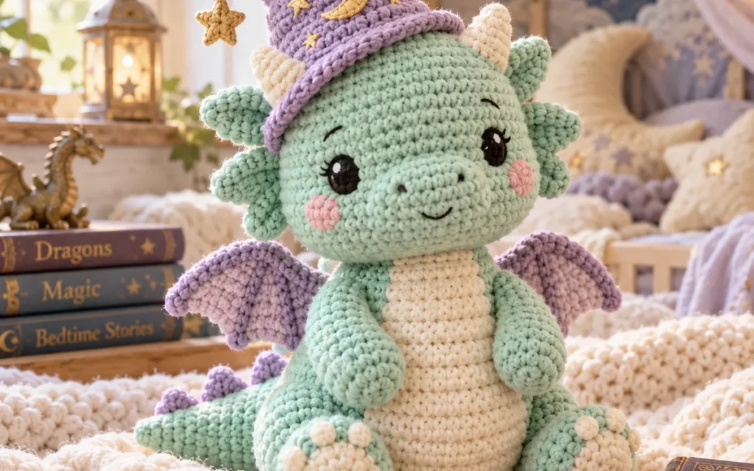 Baby Dragon Crochet Pattern – Free Cute Amigurumi Tutorial