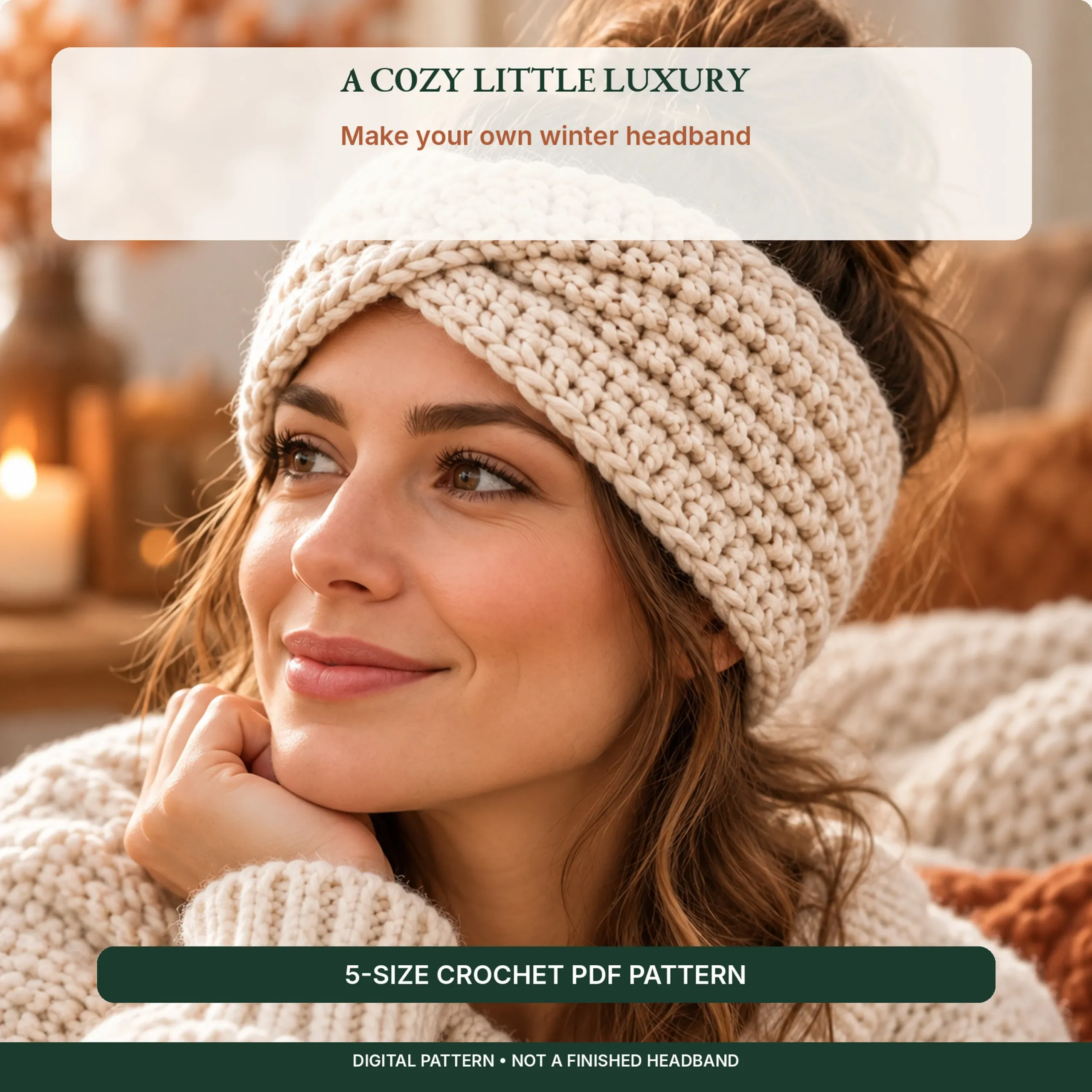 Crochet Ear Warmer Pattern — project details