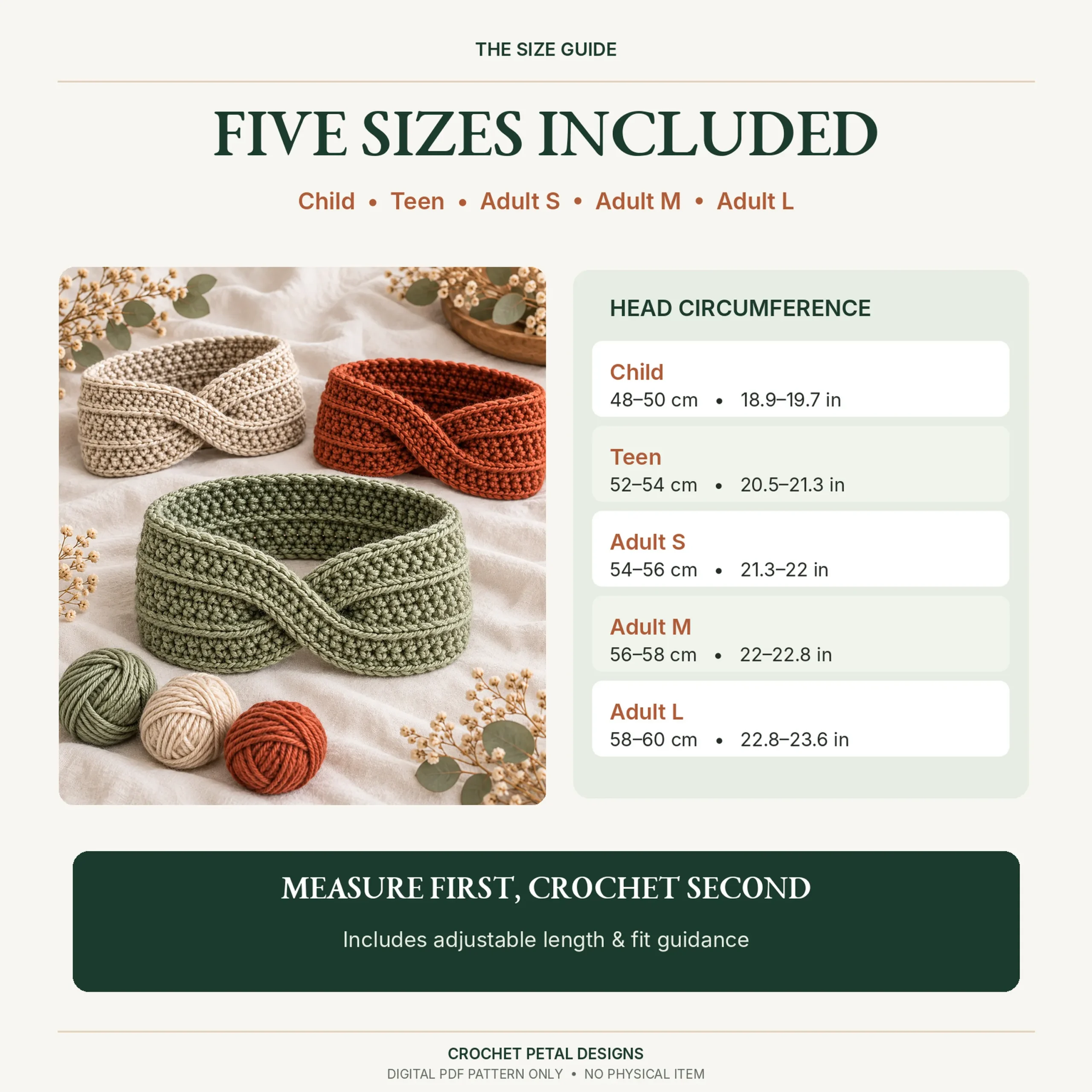 Crochet Ear Warmer Pattern — project details