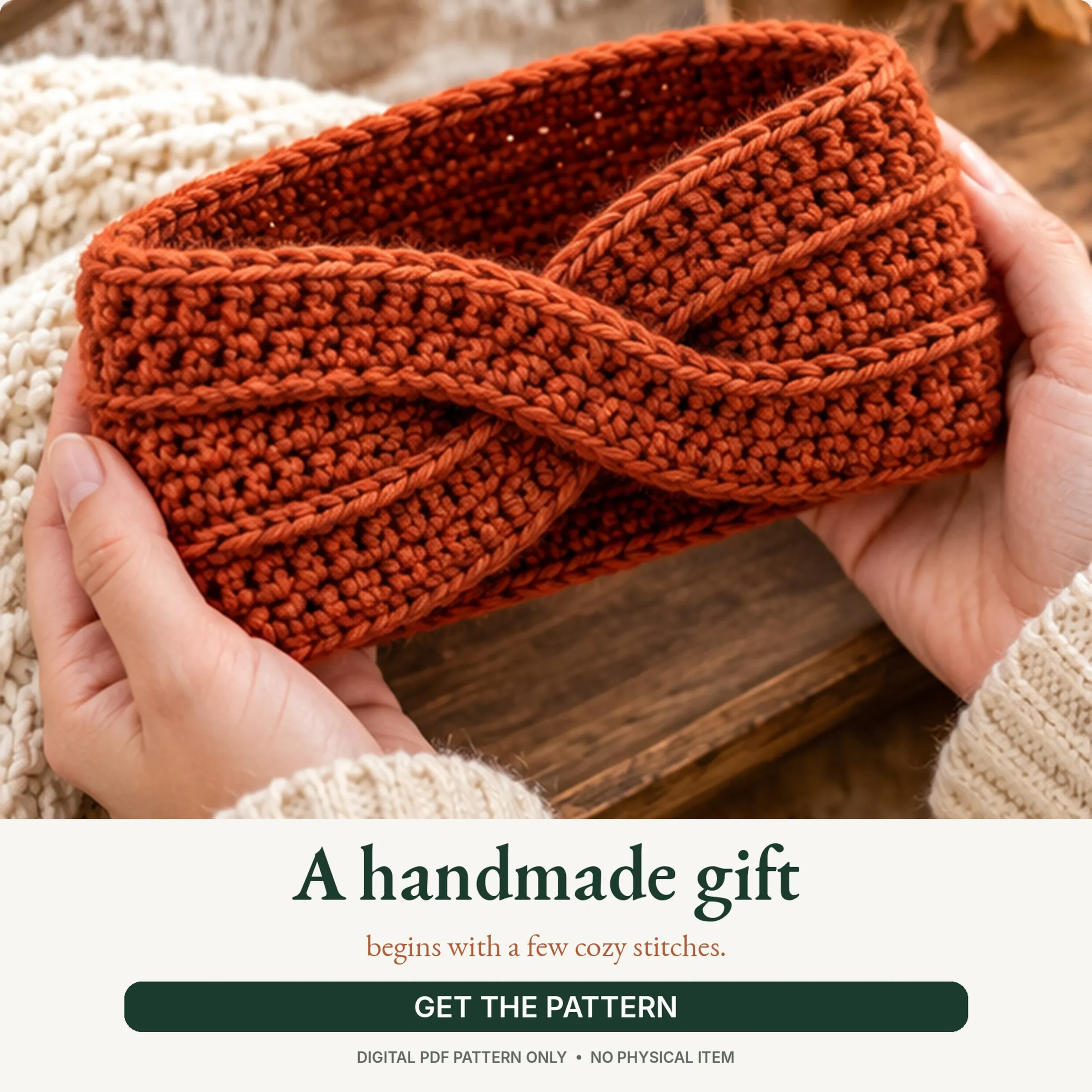 Crochet Ear Warmer Pattern — project details