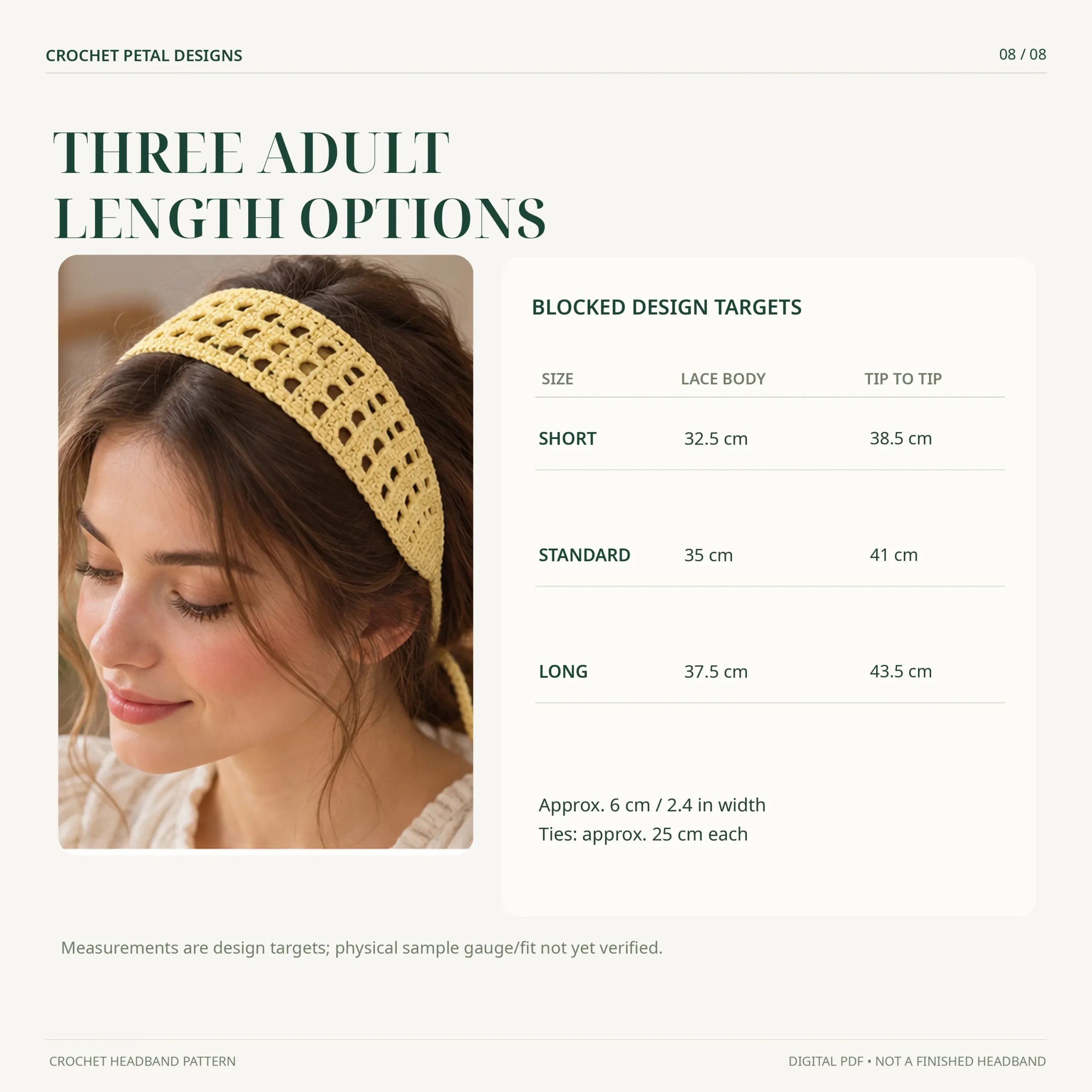 Crochet Headband Pattern — project details