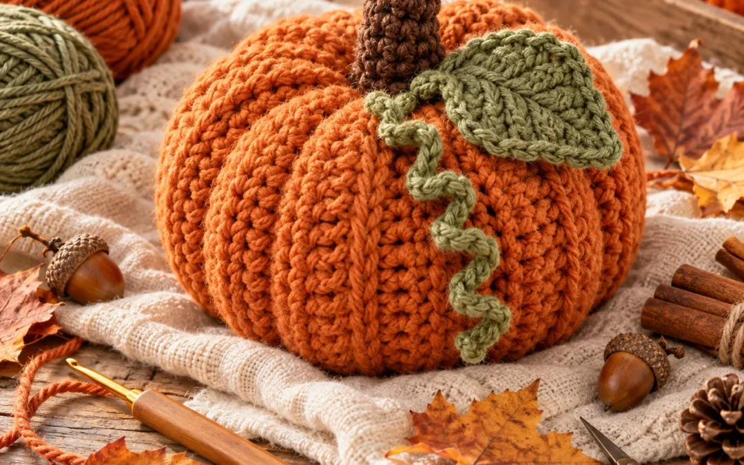 Crochet Pumpkin Pattern – Easy Fall Pumpkin Decoration