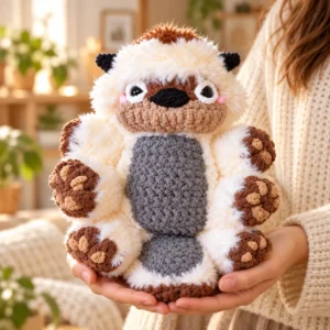 Baby Appa Flying Bison Crochet Pattern PDF — featured project image