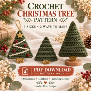 Crochet Christmas Tree Pattern — featured project image