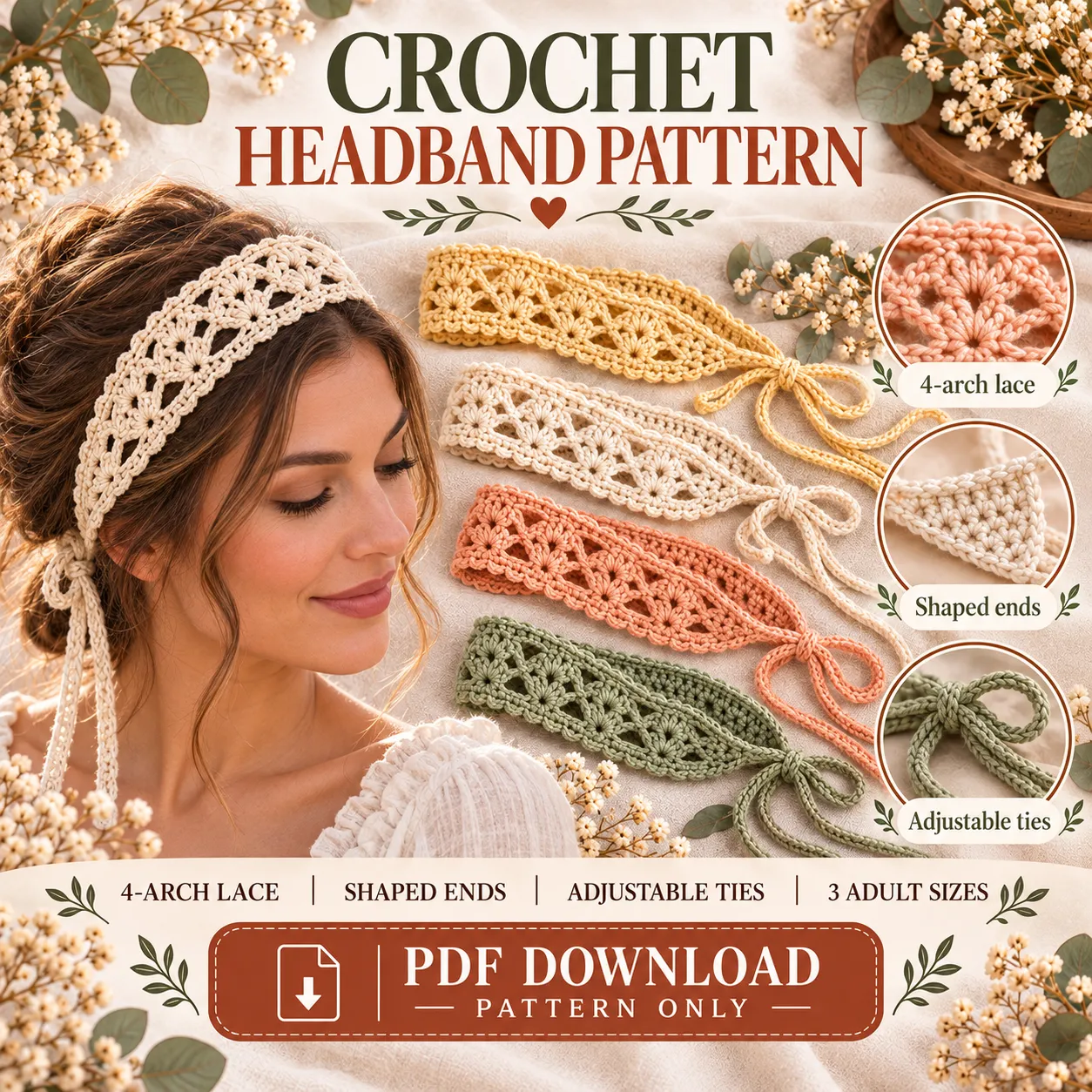 Crochet Headband Pattern — featured project image