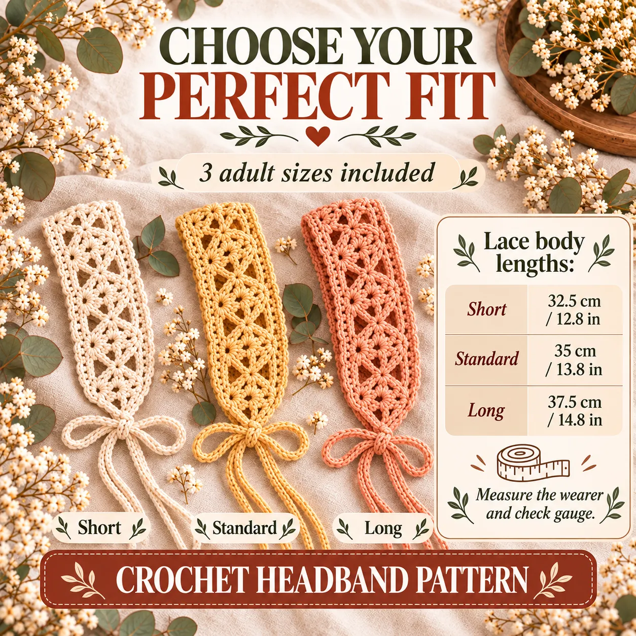 Crochet Headband Pattern — project details