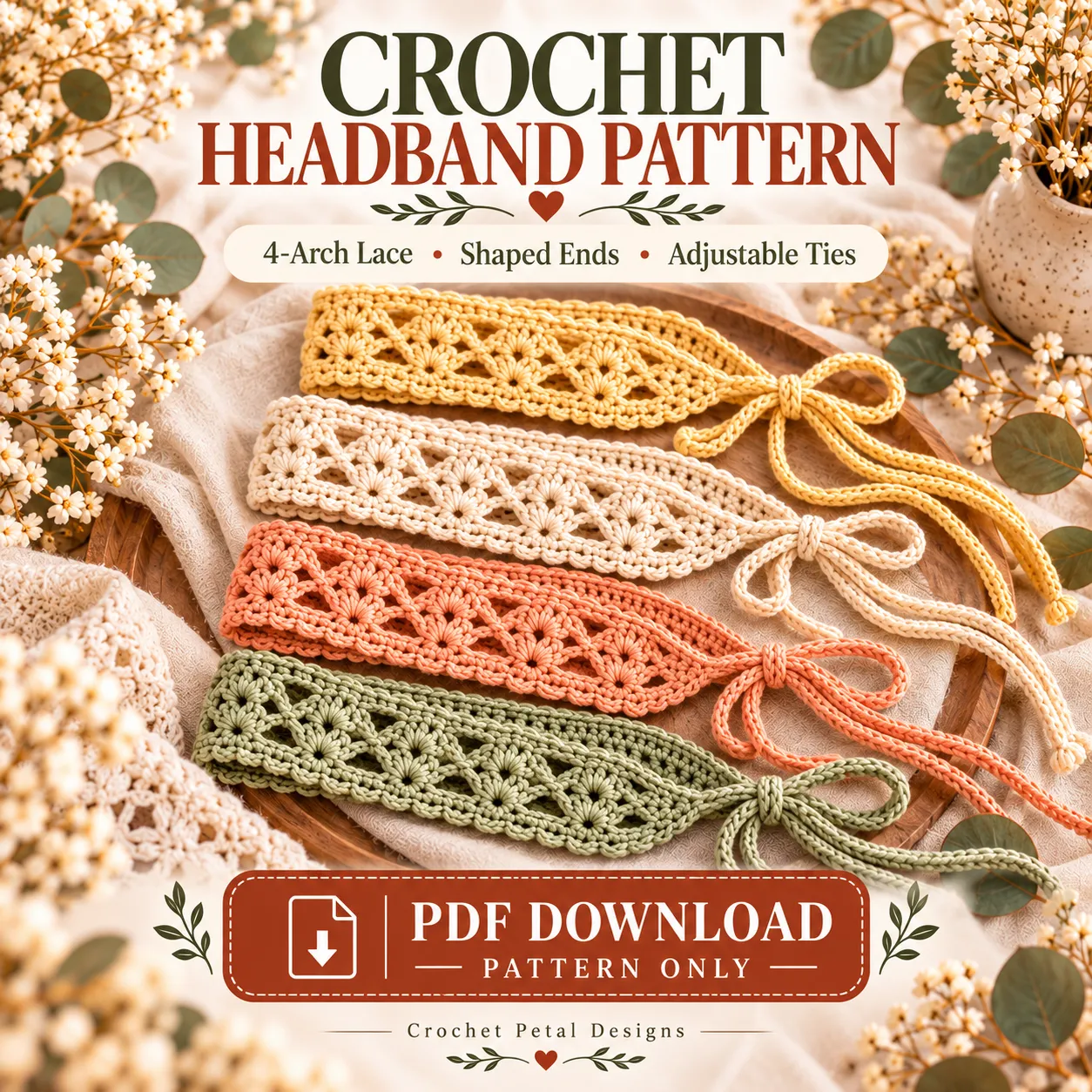 Crochet Headband Pattern — project details