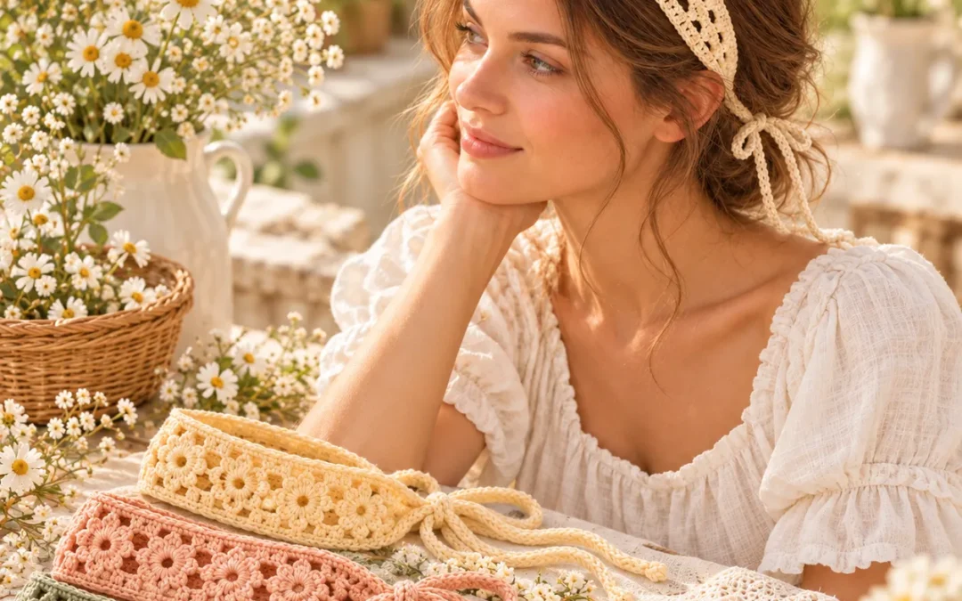 Crochet Headband Pattern – A Beautiful Lace Hair Accessory You’ll Love to Make