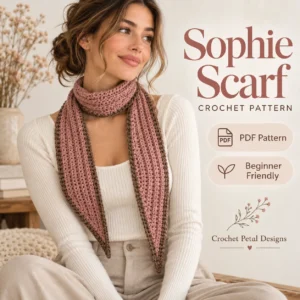 Sophie Scarf Crochet Pattern — featured project image